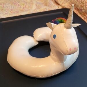 VTG Build A Bear RARE Rainbow Unicorn Pool Float Vinyl Toy